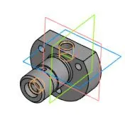 Чертеж и 3D модель детали ось ИОКМ. 660000.030 в компас