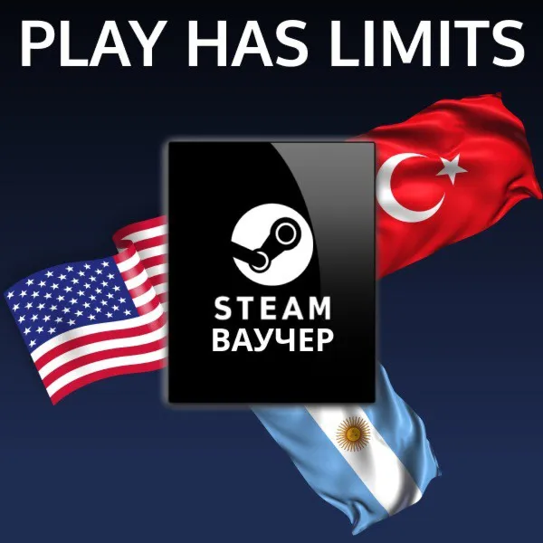Ваучеры Пополнение STEAM 5/10/20/30/50/100 - irongamers.ru
