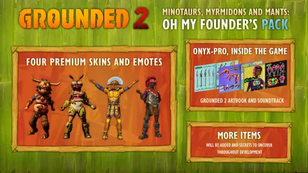 Grounded 2: Founder’s Pack | АВТОДОСТАВКА RU Steam - irongamers.ru