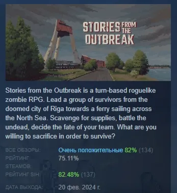 Stories from the Outbreak АВТОДОСТАВКА STEAM GLOBAL МГНОВЕННО ЛИЦЕНЗИЯ