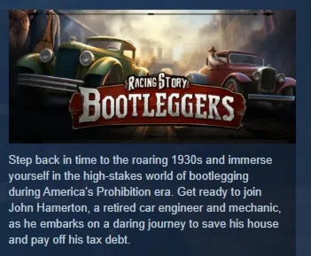 Bootlegger's Mafia Racing Story АВТОДОСТАВКА STEAM GLOBAL МГНОВЕННО ЛИЦЕНЗИЯ