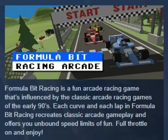 Formula Bit Racing АВТОДОСТАВКА STEAM GLOBAL МГНОВЕННО ЛИЦЕНЗИЯ