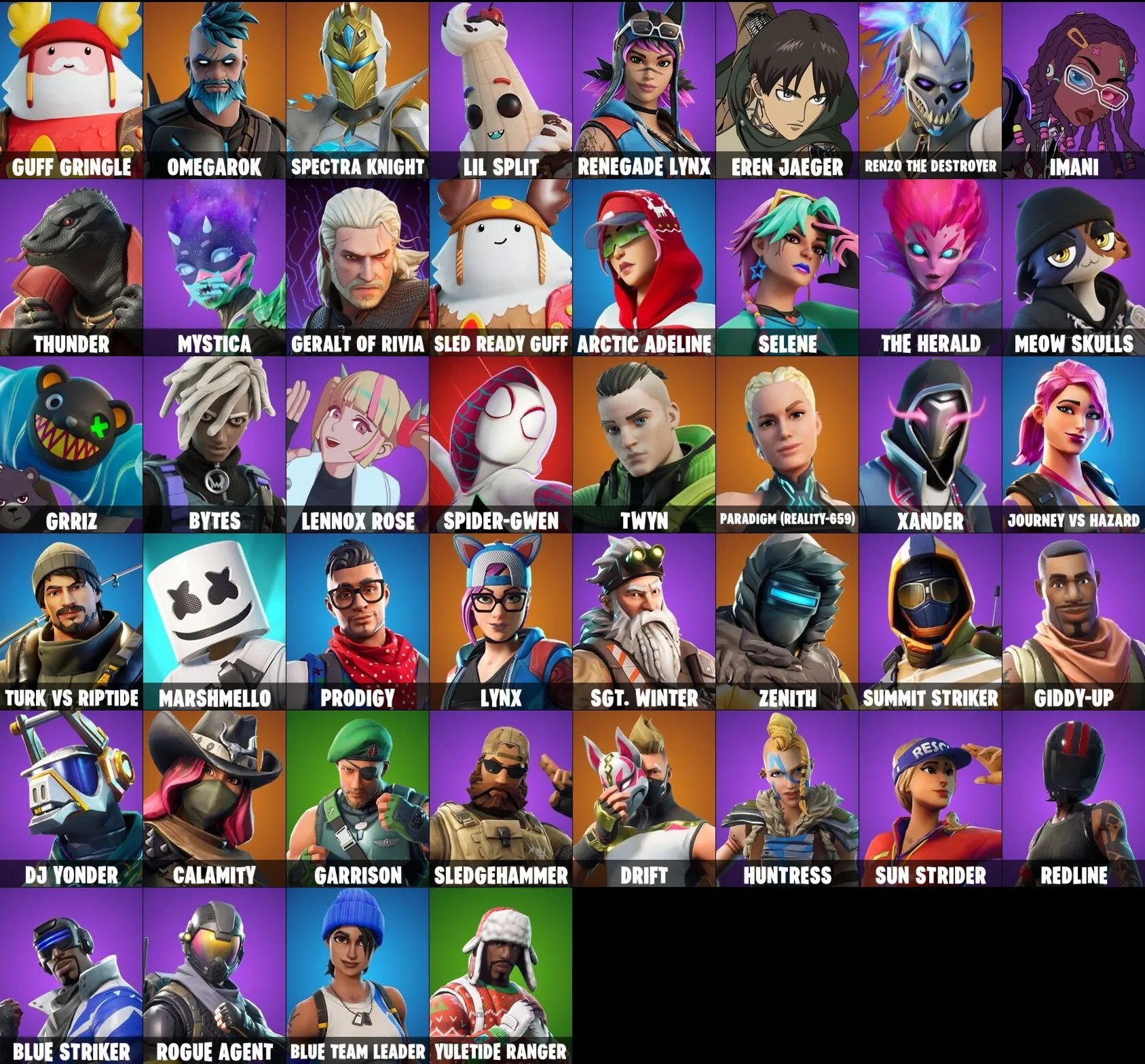 FORTNITE 45+ СКИНОВ АКК |OG BLUE STRIKER| + ПОЧТА - irongamers.ru