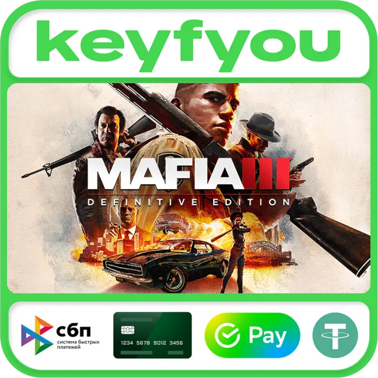 Mafia III: Definitive Edition / STEAM GLOBAL КЛЮЧ 🔥 