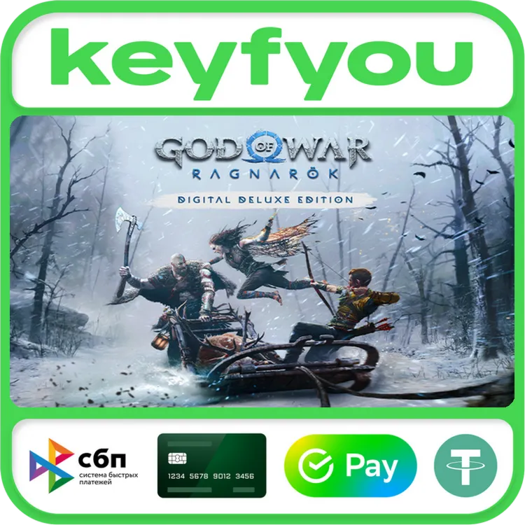 God of War Рагнарёк - Deluxe Edition / STEAM КЛЮЧ без РФ - irongamers.ru