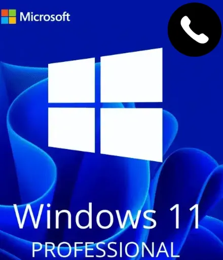 Windows 11 PRO | Активация по телефону