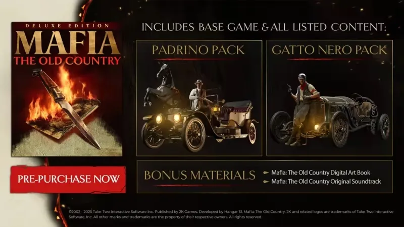 Mafia: The Old Country Deluxe Edition - Steam Offline - irongamers.ru