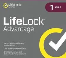 Lifelock Advantage 2 месяца/1 взрослый (США)