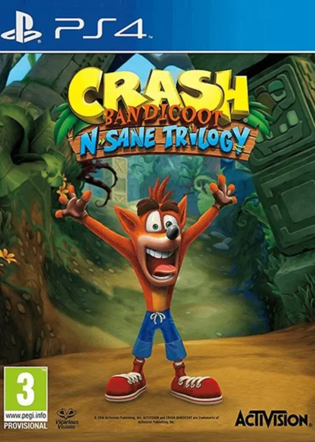 🎮 Crash Bandicoot N. Sane Trilogy PS4  Аренда 5 дней 🔰 