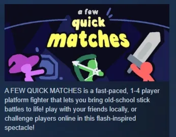 A Few Quick Matches АВТОДОСТАВКА STEAM GLOBAL МГНОВЕННО ЛИЦЕНЗИЯ