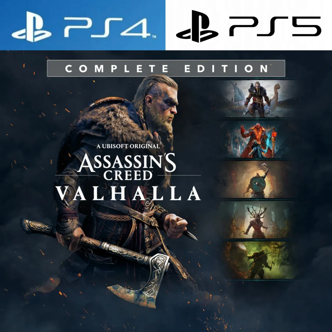 Assassin’s Creed Valhalla + 3 DLC PS5 П3 Аренда от 15 дней