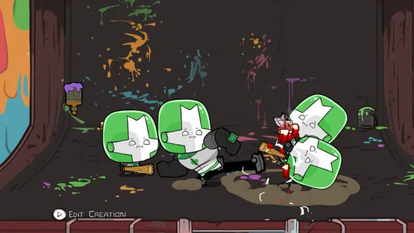 Castle Crashers - Painter Boss Paradise| АВТО RU Steam - irongamers.ru