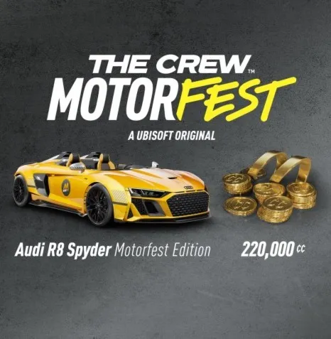 Crew Motorfest🔥 AUDI R8 SPYDER WELCOME PACK🔥 UBISOFT