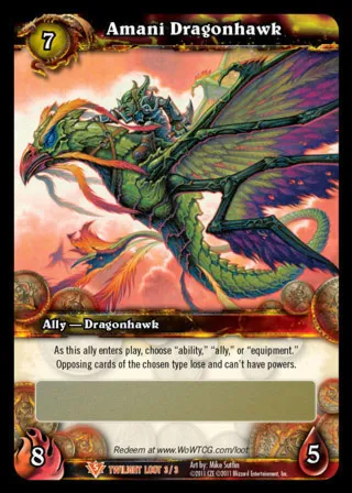 World of Warcraft TCG Аманийский Дракоднор Маунт - irongamers.ru