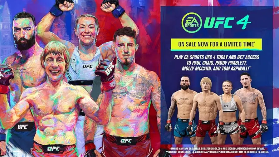 UFC 4 DELUX PS4
