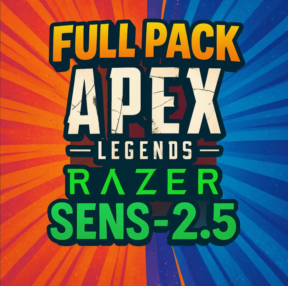 Full Pack Razer Apex Legends Sens - 2.5 NEW - irongamers.ru