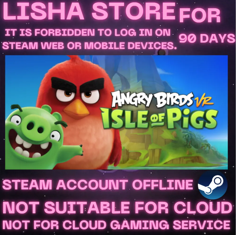 Angry Birds VR: Isle of Pigs Стим Оффлайн На 90 дней - irongamers.ru