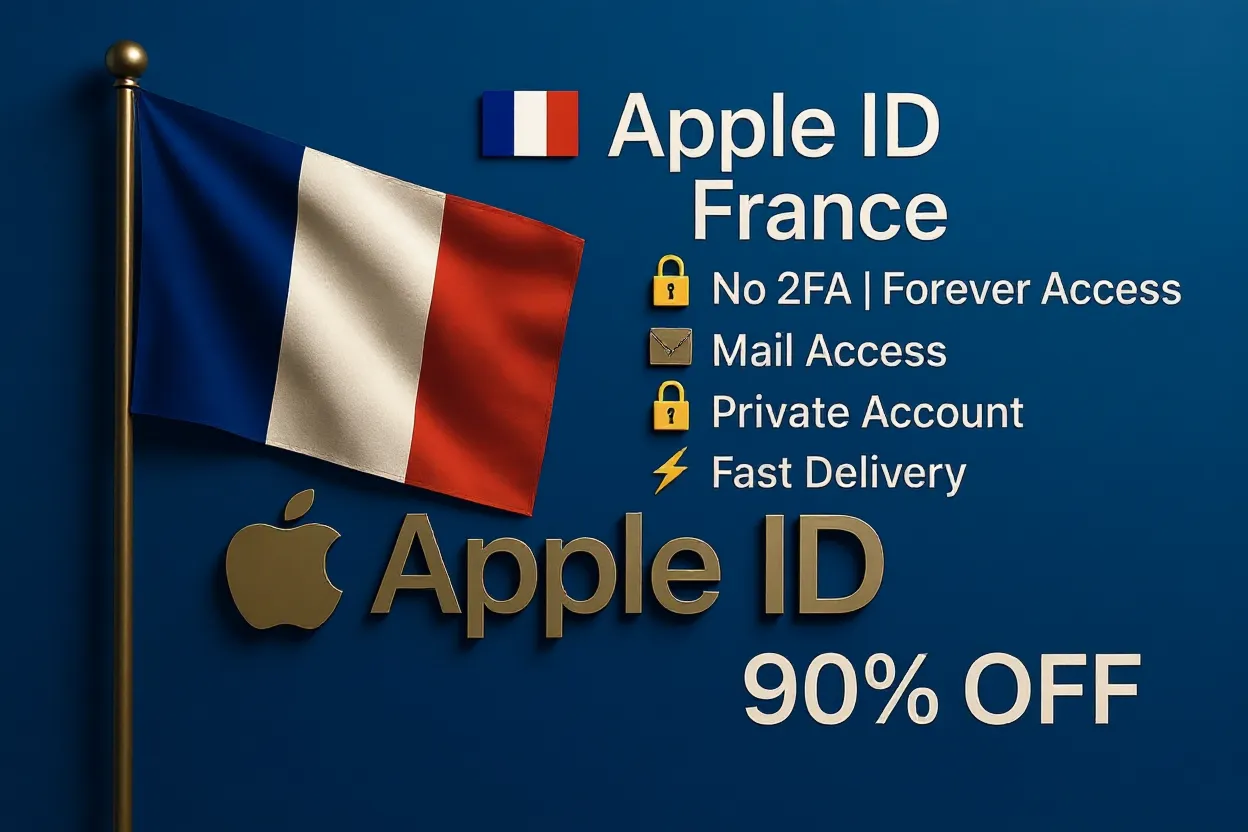 🔐 Apple ID Франция 🇫 🇷 | Без 2FA | Полный доступ 🚀 