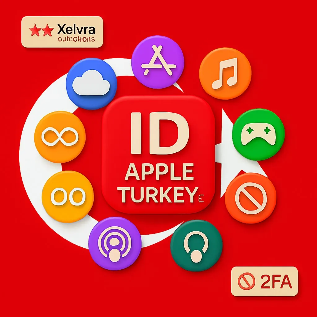 🇹 🇷 Apple ID Турция | Без 2FA или Телефон | Полный Доступ | Быстрая Доставка 🔐 