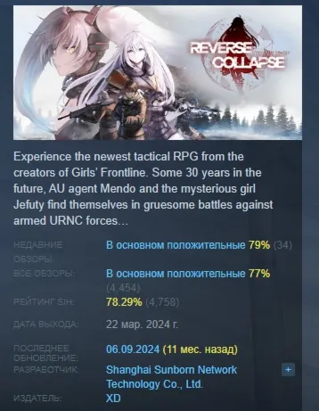 Reverse Collapse: Code Name Bakery - Deluxe Edition АВТОДОСТАВКА STEAM GLOBAL МГНОВЕН