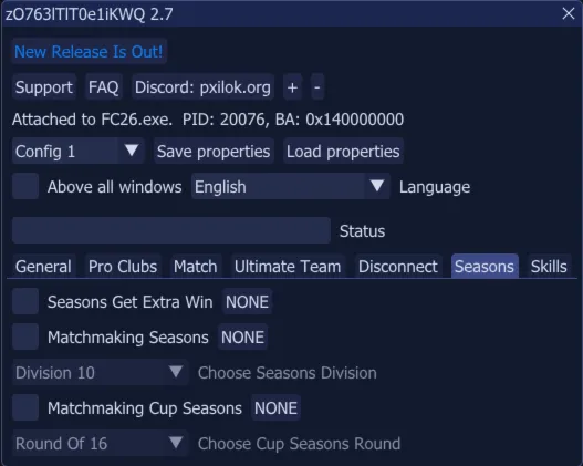 FC 26 Трейнер Чит Хак, Профи Клубы, ВЛ, Драфт - irongamers.ru