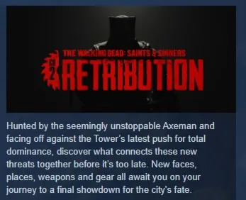 The Walking Dead Saints & Sinners Chapter 2 Retribution АВТОДОСТАВКА STEAM GLOBAL