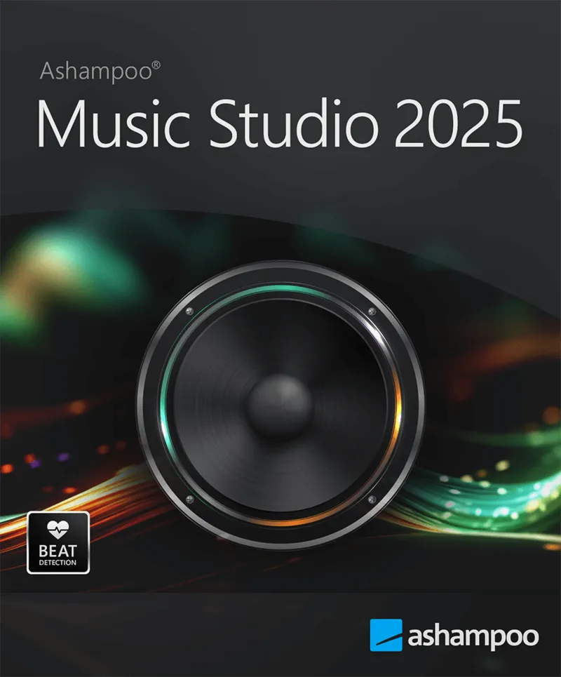 Ashampoo Music Studio 2025 | Лицензионный ключ, код. Музыкальная программа редактор