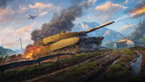 ✅ War Thunder - Набор Leopard 2A4M CA Xbox Активация +🎁 