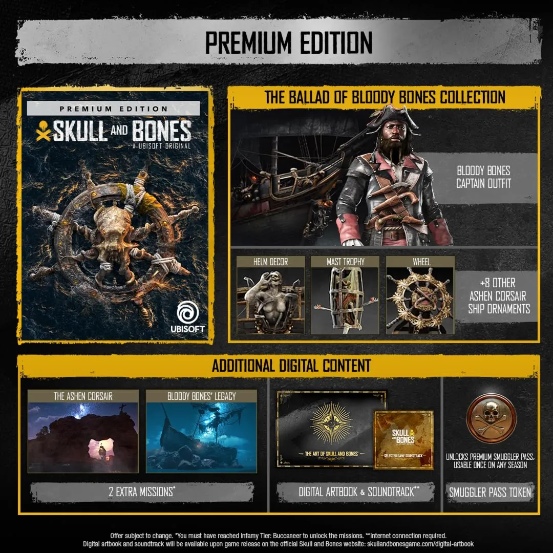 Skull and Bones Premium PS5 Account