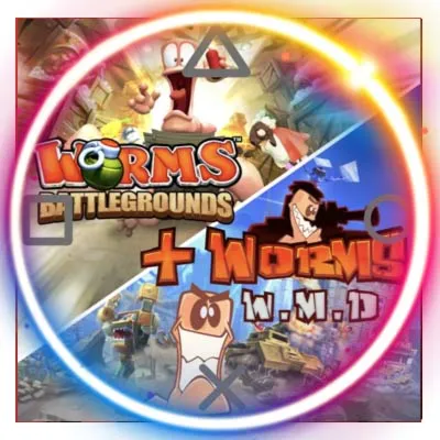💠 Worms Battlegrounds +W.M.D PS4/PS5/RU Аренда