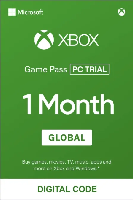 Xbox Game Pass 1 month Trial for PC - GLOBAL