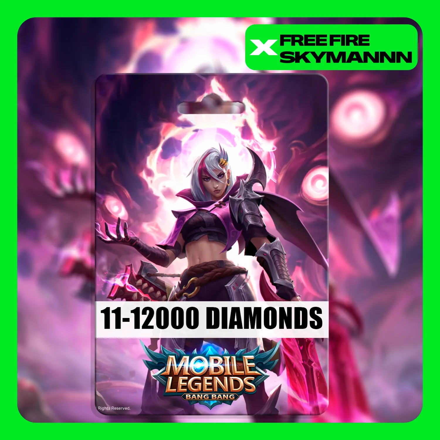 MOBILE LEGENDS: BANG BANG | АЛМАЗЫ | ПОДАРОЧНАЯ КАРТА - irongamers.ru