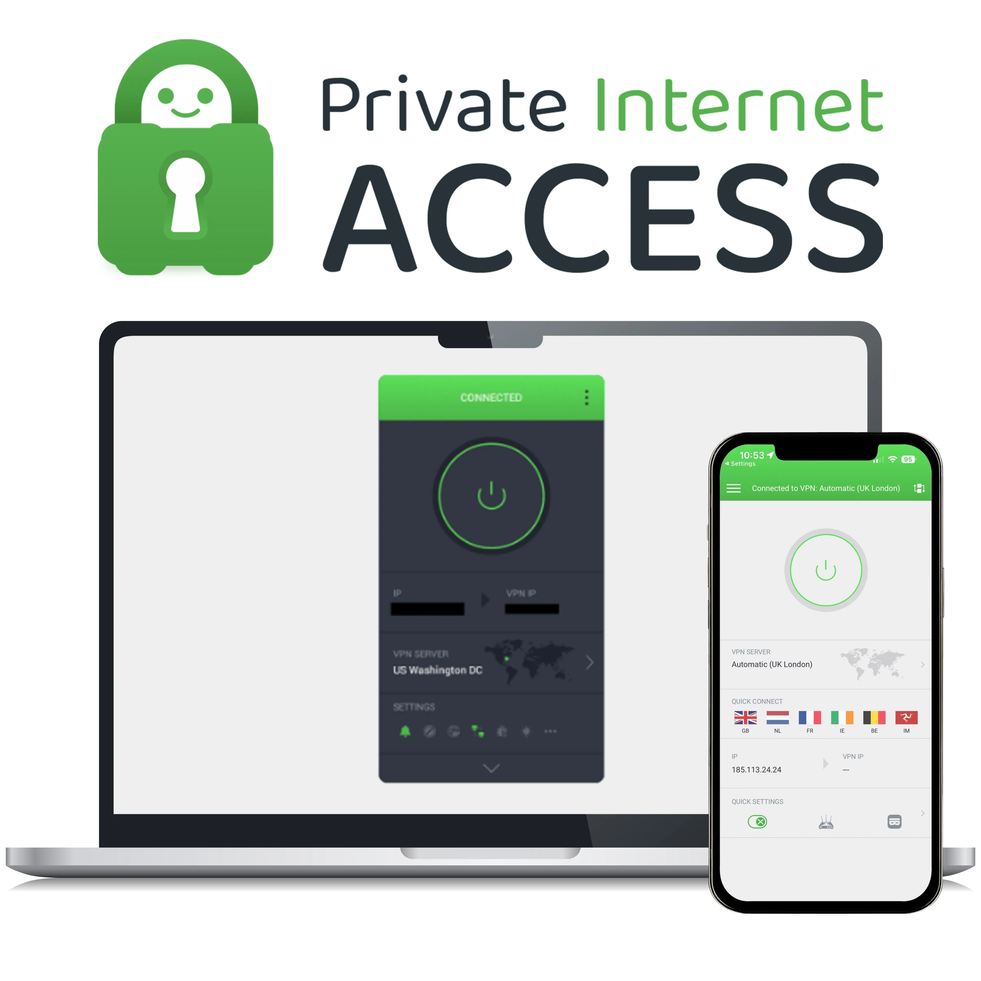 🚀 PIA  с БЕЗЛИМИТНЫМ трафиком 🌐 | Подписка на 1/3/6