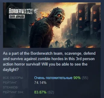 Borderwatch: Dark Armada АВТОДОСТАВКА STEAM GLOBAL МГНОВЕННО ЛИЦЕНЗИЯ
