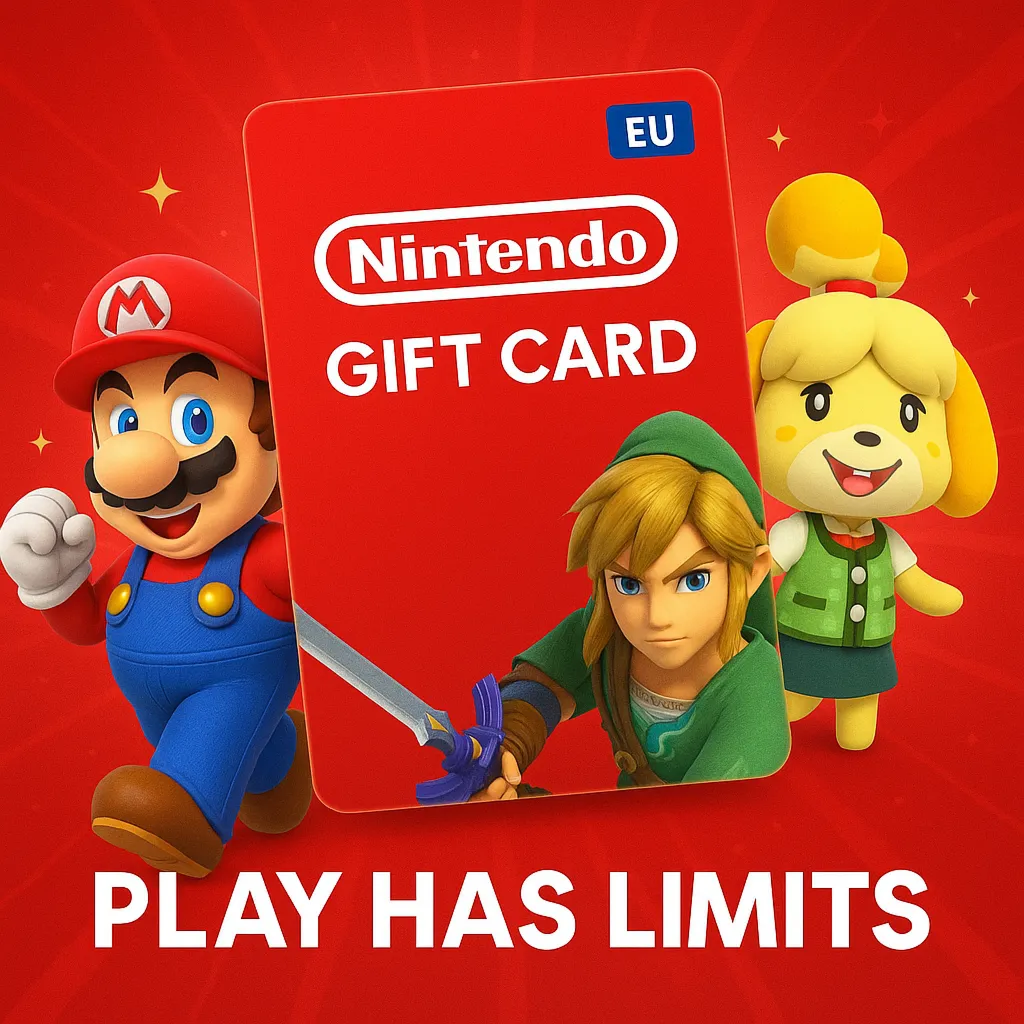 🕹 ️Nintendo Gift Card 100 EUR| EU