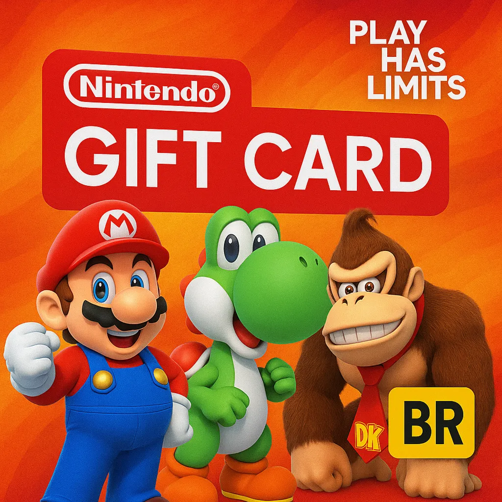 🕹 ️Nintendo Gift Card 500 BRL | BR