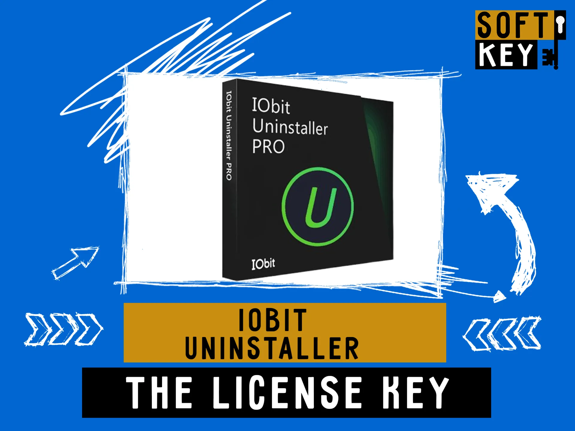 IObit Uninstaller бессрочный ключ, на 1 ПК