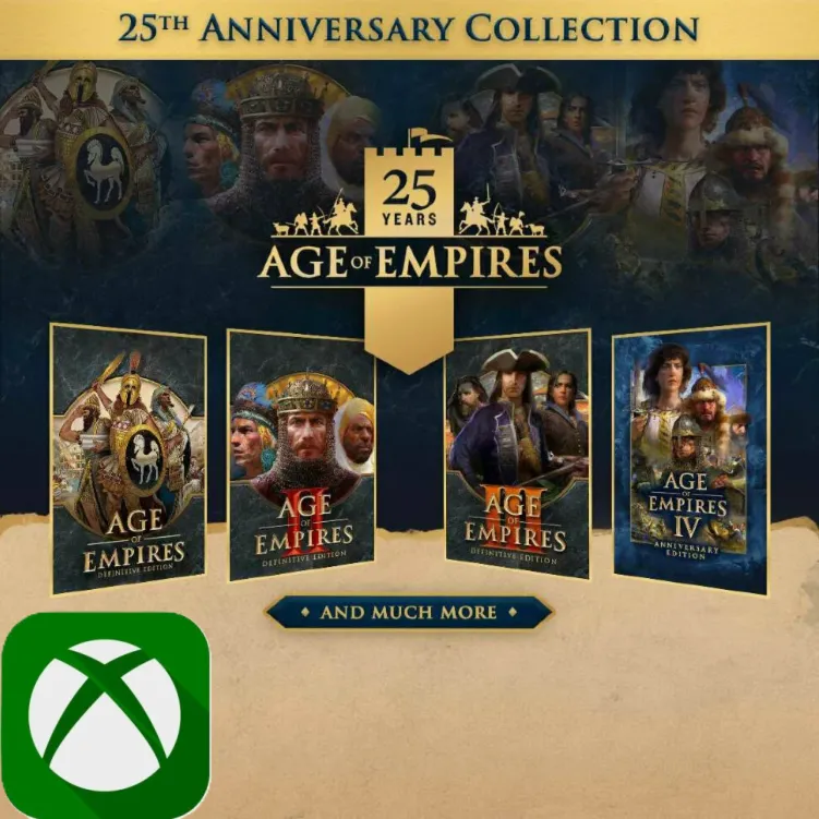 Коллекция в честь 25-летия Age of Empires Xbox+PC