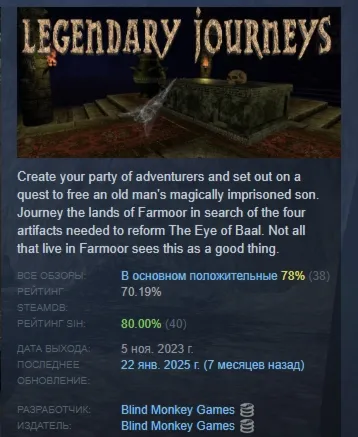 Pirates Journey АВТОДОСТАВКА STEAM GLOBAL МГНОВЕННО ЛИЦЕНЗИЯ