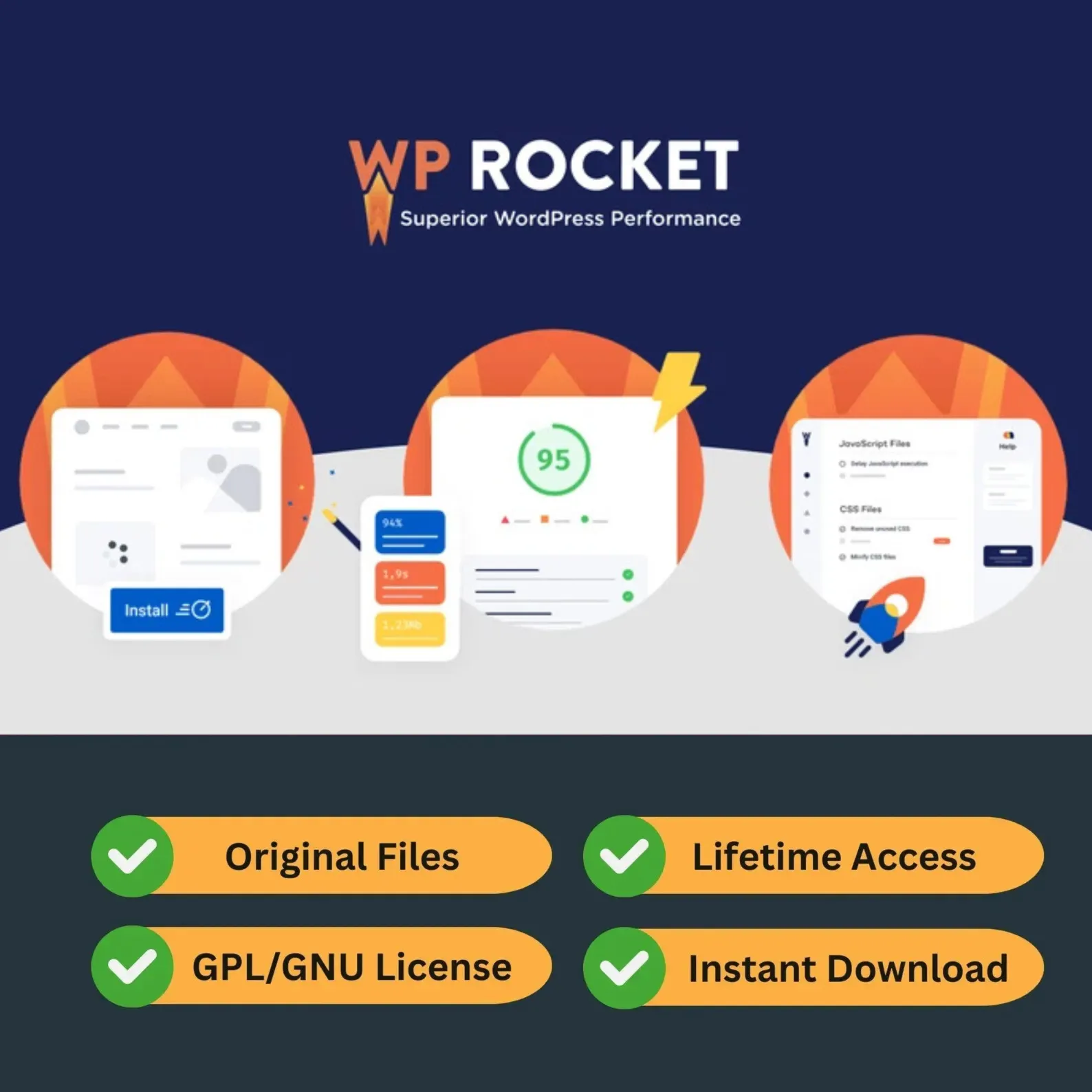 WP ROCKET Premium на всю жизнь (версия GPL)