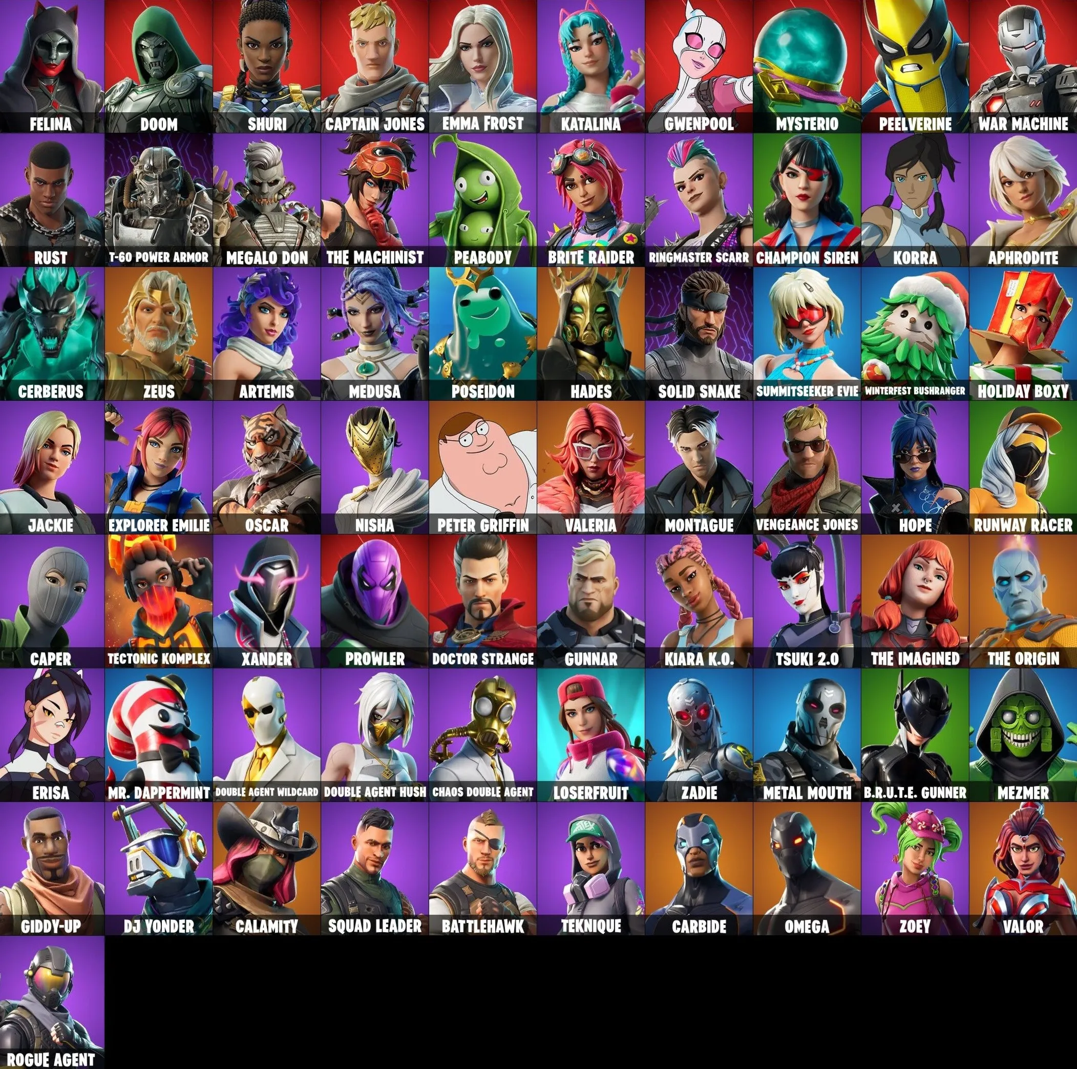FORTNITE 90+ скинов Аккаунт|OG OMEGA LOSERFRUI| + Почта