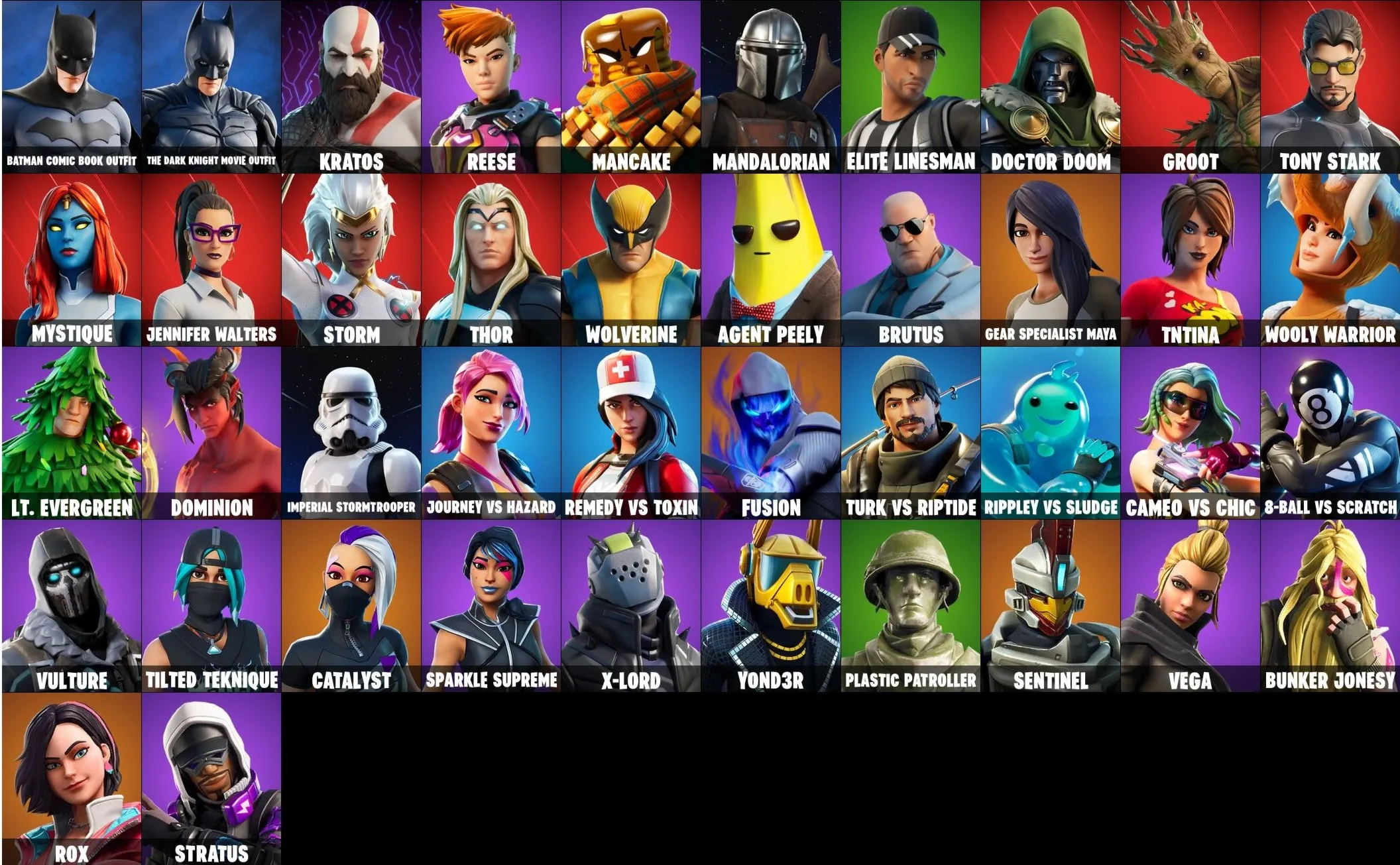 FORTNITE 42+ СКИНОВ АККАУНТА |OG KRATOS | + ПОЧТА - irongamers.ru