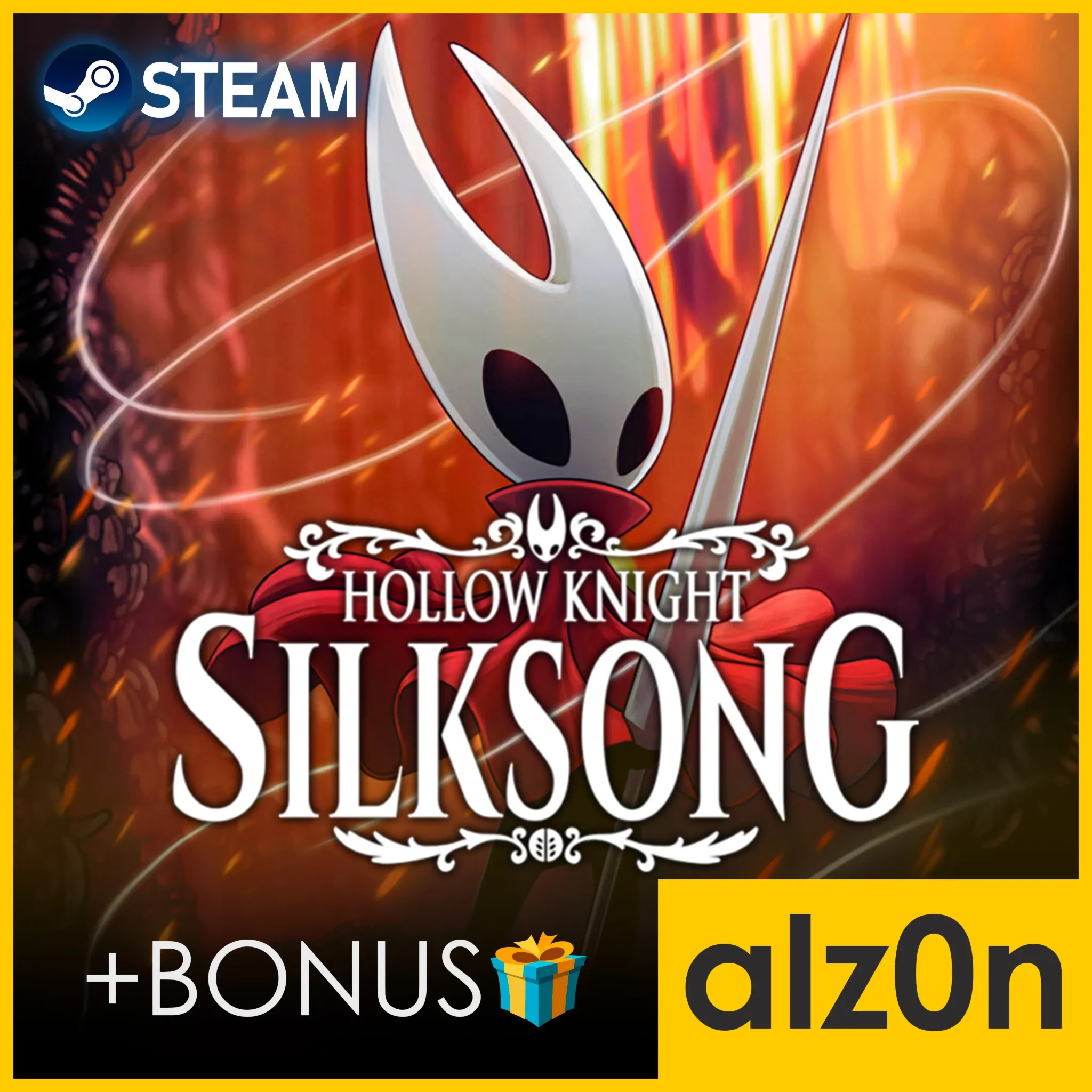 🟥 Hollow Knight: Silksong・STEAM・ГАРАНТИЯ・