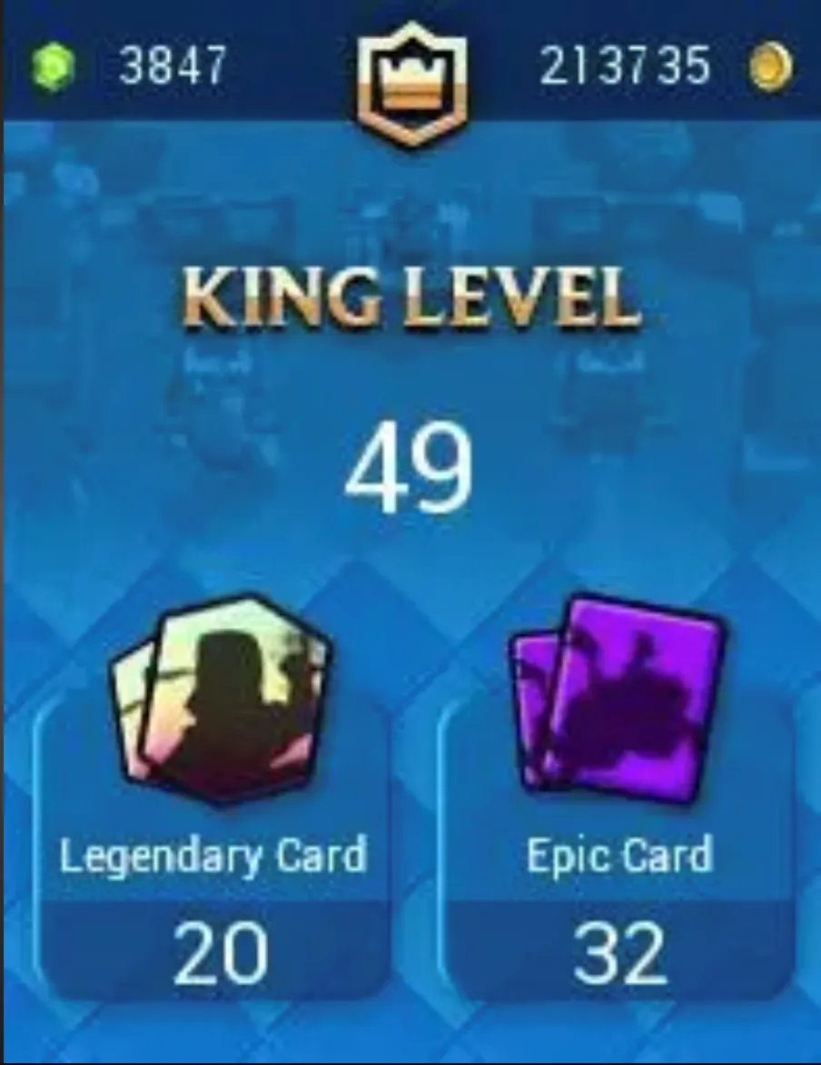 Clash Royale: 49 ЛВЛ | 6772 КУБКА | 14 ЛВЛ КОРОЛЯ