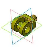 МЧ00.29.00.000 тяга - Чертеж и 3D модель