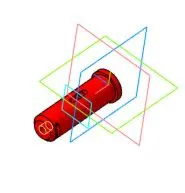 МЧ00.29.00.000 тяга - Чертеж и 3D модель