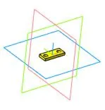 МЧ00.29.00.000 тяга - Чертеж и 3D модель