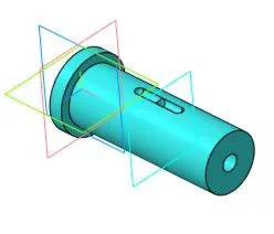МЧ00.36.00.00 ролик регулируемый - Чертеж и 3D модели