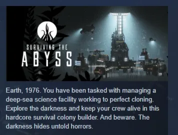 Surviving the Abyss АВТОДОСТАВКА STEAM GLOBAL МГНОВЕННО ЛИЦЕНЗИЯ