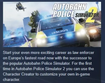 Autobahn Police Simulator 2 АВТОДОСТАВКА STEAM GLOBAL МГНОВЕННО ЛИЦЕНЗИЯ